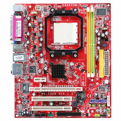 LP K9N6SGM-V Geforce 6100 Socket AM2DO()