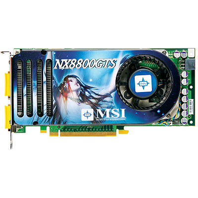 LP NX8800GTS-T2D320E 320M DDR3 320bit PCI-E 3DϧΥ[t